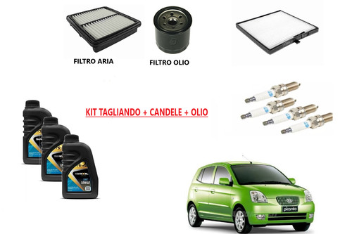 Kit tagliando candele 3lt - +,